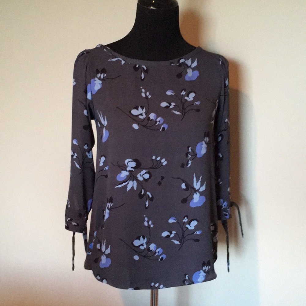 LOFT Floral Blouse